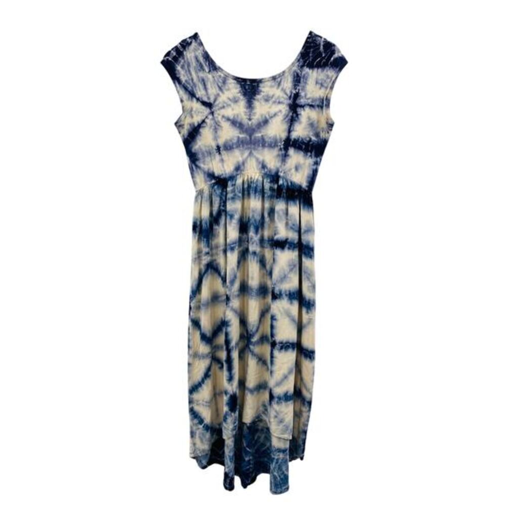 The Odell's blue tie dye midi dress‎ - Picture 2 of 5